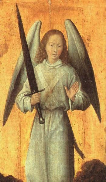 Hans Memling The Archangel Michael France oil painting art
